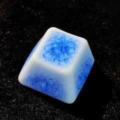 Original-Profile Crackle Ceramic WASD Keycaps/6.25U Spacebar Keycap