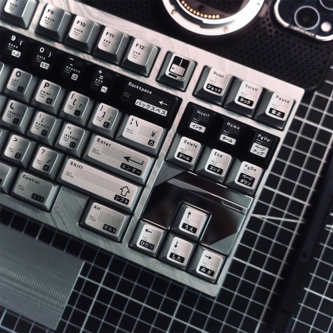 Original-Profile Parametric Aluminum Alloy Keycaps for Wooting ROG Azoth