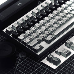 Original-Profile Parametric Aluminum Alloy Keycaps for Wooting ROG Azoth