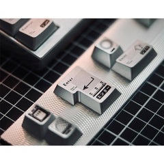 Original-Profile Parametric Aluminum Alloy Keycaps for Wooting ROG Azoth