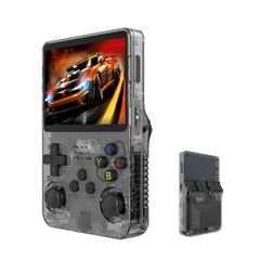 R36MAX 4-Inch Retro Handheld Game Console with Carry Case