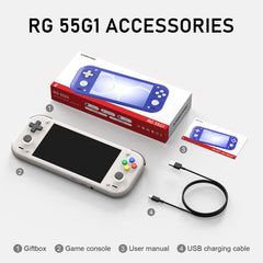 RG55G1 5.5-inch Screen Android Handheld Console with G1 GEN2 Processor