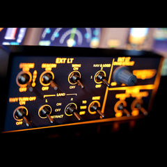 Rowsfire A101 V3.0 A320 mini Light OVHD OVERHEAD Panel for MSFS 2020/2024 - Compatible with FENIX, FBW, Inibuilds & PMDG - Windows Home Cockpit