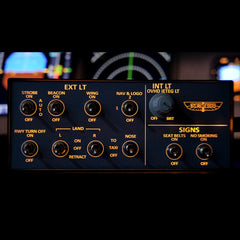 Rowsfire A101 V3.0 A320 mini Light OVHD OVERHEAD Panel for MSFS 2020/2024 - Compatible with FENIX, FBW, Inibuilds & PMDG - Windows Home Cockpit