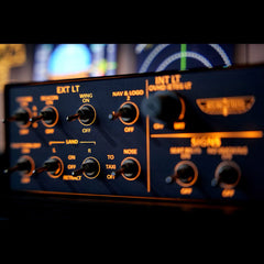 Rowsfire A101 V3.0 A320 mini Light OVHD OVERHEAD Panel for MSFS 2020/2024 - Compatible with FENIX, FBW, Inibuilds & PMDG - Windows Home Cockpit