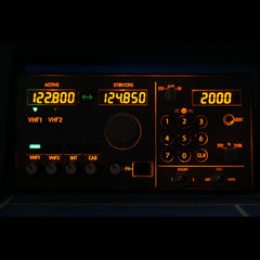 Rowsfire A105 V3.0 A320 All-in-One RMP+ATC+ACP Panel for MSFS 2020/2024, Compatible with FENIX, FBW & INibuild - Windows Flight Sim Home Cockpit