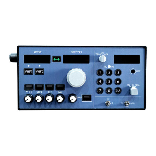 Rowsfire A105 V3.0 A320 All-in-One RMP+ATC+ACP Panel for MSFS 2020/2024, Compatible with FENIX, FBW & INibuild - Windows Flight Sim Home Cockpit