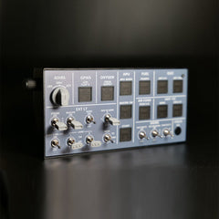 Rowsfire A106 pro V2.0 A32X Light OVHD OVERHEAD Panel for MSFS 2020/2024 (Backlit+Metal Housing+Tactile Switches Edition) - Compatible with FENIX A32X, FBW A32X & iniA32X - Windows Flight Sim Home Cockpit