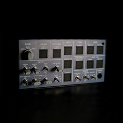 Rowsfire A106 pro V2.0 A32X Light OVHD OVERHEAD Panel for MSFS 2020/2024 (Backlit+Metal Housing+Tactile Switches Edition) - Compatible with FENIX A32X, FBW A32X & iniA32X - Windows Flight Sim Home Cockpit