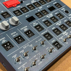 Rowsfire A107 A32X MAX Light OVERHEAD Panel for MSFS 2020/2024 (Backlit+Metal Housing+Tactile Switches Edition) - Windows Flight Sim Home Cockpit(Upgrade process, Please wait 2-3 weeks for delivery)