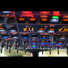 Rowsfire A107 V3.0 A320 MAX Light OVERHEAD Panel for MSFS 2020/2024 - Windows Flight Sim Home Cockpit(Pre-sale: 1-2weeks)