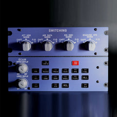 Rowsfire A109 V3.0 A320/A310/A350 ATT-ADIRS-EIS XECAM HOME-COCKPIT Landing-Gear-Indicator Integrated Panel for MSFS 2020/2024 - Compatible with Fenix, FBW & ini