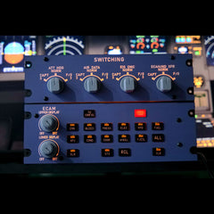 Rowsfire A109 V3.0 A320/A310/A350 ATT-ADIRS-EIS XECAM HOME-COCKPIT Landing-Gear-Indicator Integrated Panel for MSFS 2020/2024 - Compatible with Fenix, FBW & ini