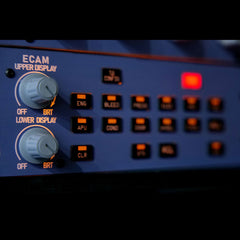 Rowsfire A109 V3.0 A320/A310/A350 ATT-ADIRS-EIS XECAM HOME-COCKPIT Landing-Gear-Indicator Integrated Panel for MSFS 2020/2024 - Compatible with Fenix, FBW & ini