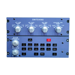 Rowsfire A109 V3.0 A320/A310/A350 ATT-ADIRS-EIS XECAM HOME-COCKPIT Landing-Gear-Indicator Integrated Panel for MSFS 2020/2024 - Compatible with Fenix, FBW & ini