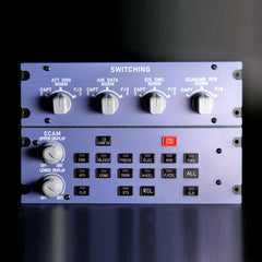 Rowsfire A109 V3.0 A320/A310/A350 ATT-ADIRS-EIS XECAM HOME-COCKPIT Landing-Gear-Indicator Integrated Panel for MSFS 2020/2024 - Compatible with Fenix, FBW & ini