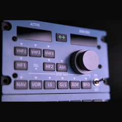 Rowsfire A111 1/1 Scale A320/A330/A350 RMP-ACP Panel for MSFS 2020/2024 & X-Plane(Ships within 15-20 days)