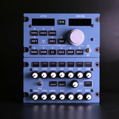 Rowsfire A111 1/1 Scale A320/A330/A350 RMP-ACP Panel for MSFS 2020/2024 & X-Plane(Ships within 15-20 days)