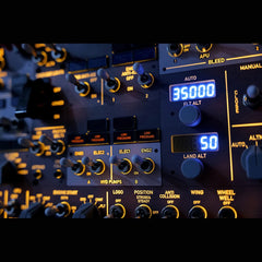 Rowsfire B107 B737 Light OVHD OVERHEAD Panel for MSFS 2020/2024, Xplane 12(Pre-sale)