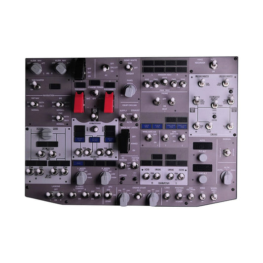 Rowsfire B107 B737 Light OVHD OVERHEAD Panel for MSFS 2020/2024, Xplane 12(Pre-sale)