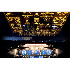 Rowsfire B107 B737 Light OVHD OVERHEAD Panel for MSFS 2020/2024, Xplane 12(Pre-sale)