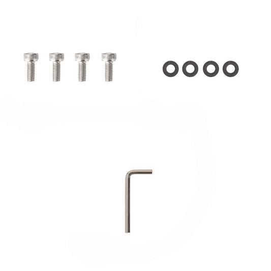 Screw Kit Compatible with VESA-Mount on Flight Simulator Back + Screw Washer Kit + Hexagon Socket Wrench(No delivery if purchased separately)