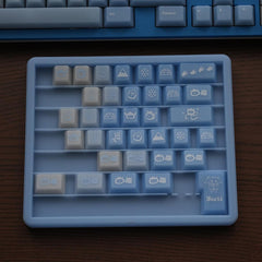 Snowman Original-Profile PC Translucent Keycap Set