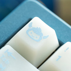Snowman Original-Profile PC Translucent Keycap Set