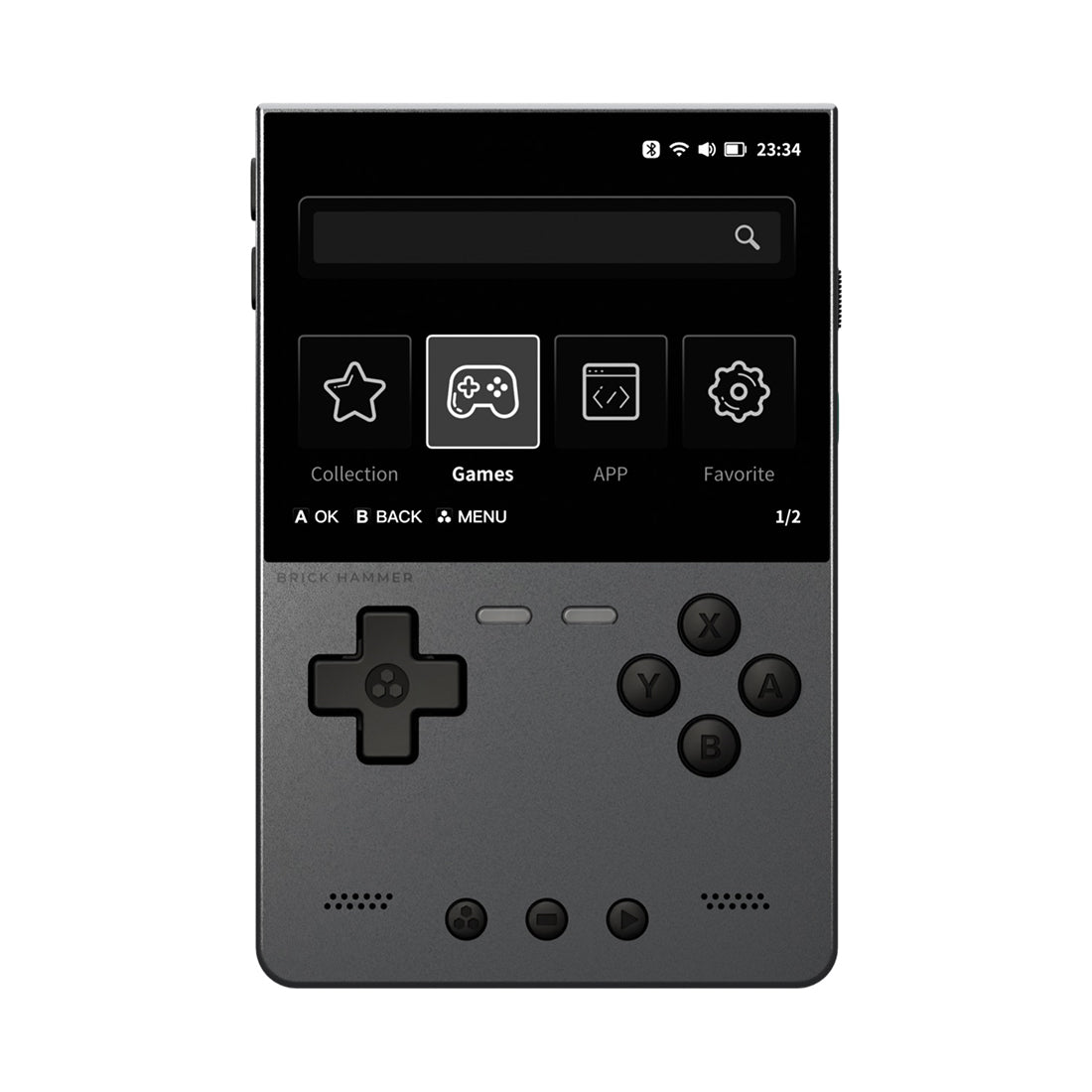 TRIMUI BRICK HAMMER Metal Retro Handheld Game Console(Ship within 1 Week)