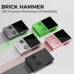 TRIMUI BRICK HAMMER Metal Retro Handheld Game Console(Only Black Available, Others in 2 weeks)