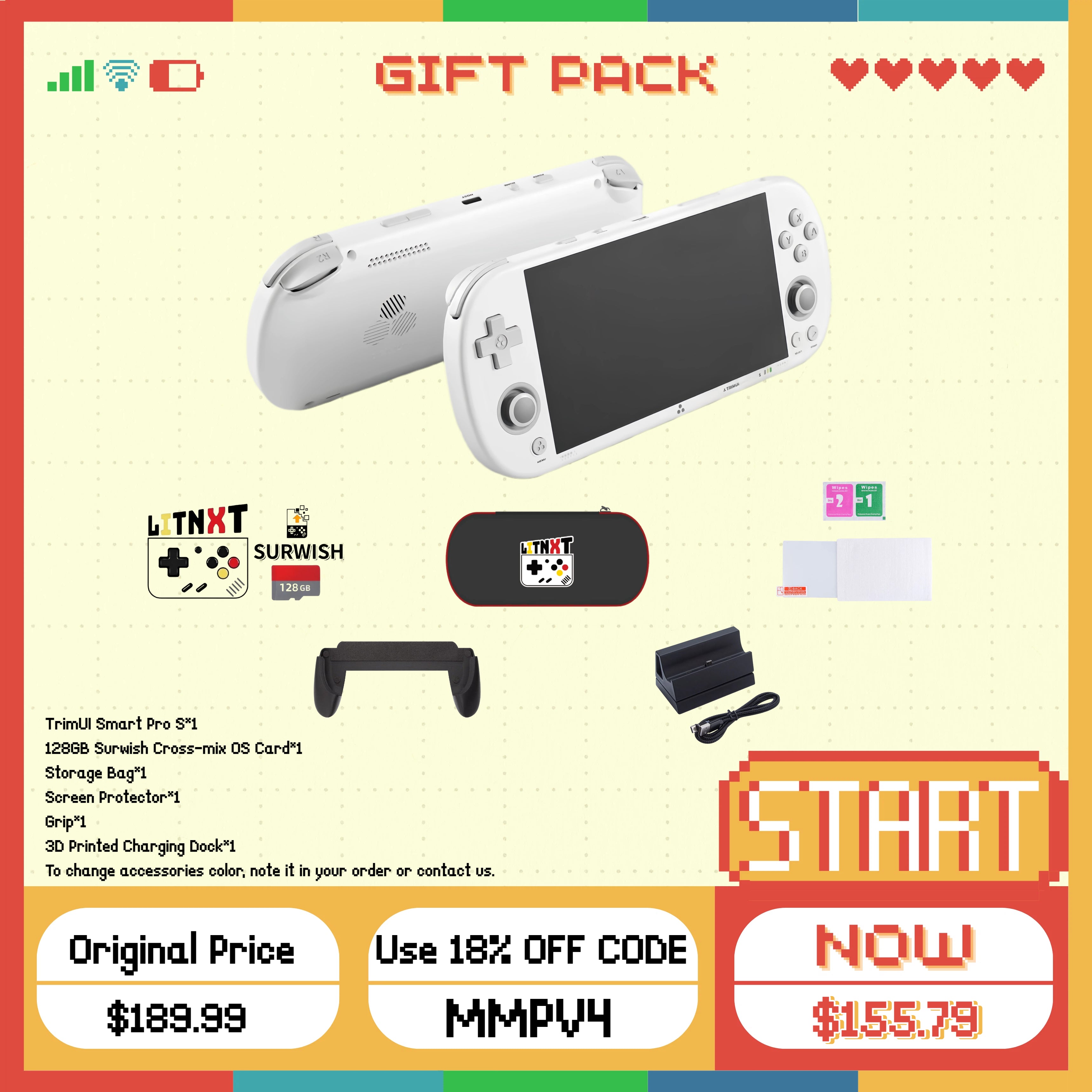 Trimui Smart Pro S Portable Game Console-LITNXT – litnxt