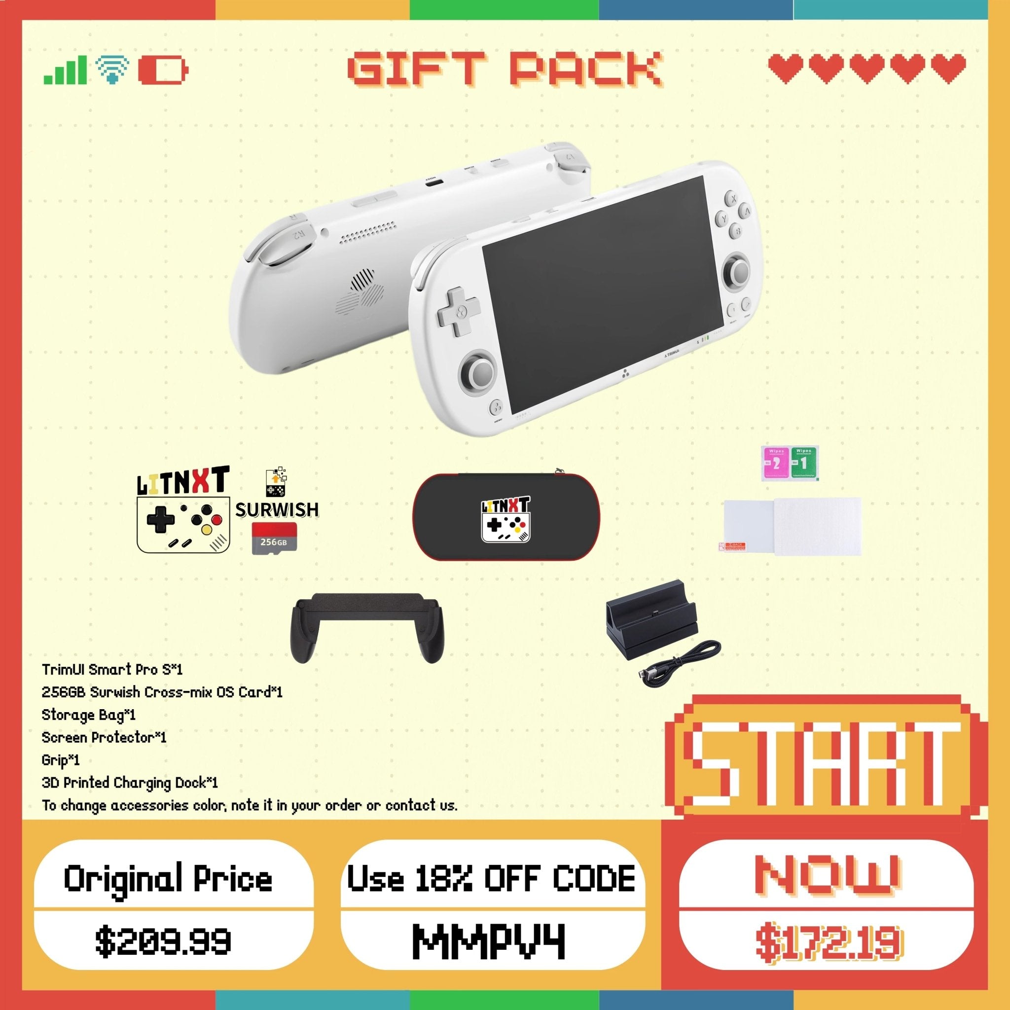 Trimui Smart Pro S Portable Game Console-LITNXT – litnxt