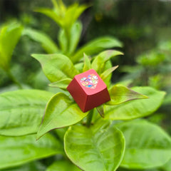 Vibrant Glass Heart Original R4 Profile 220-Grit Anodizing Aluminum Alloy Keycaps for ESC Row