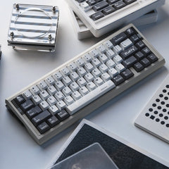 WhirlWind Dye-Sub Original Magnetic Keycaps (White+Deep Grey)