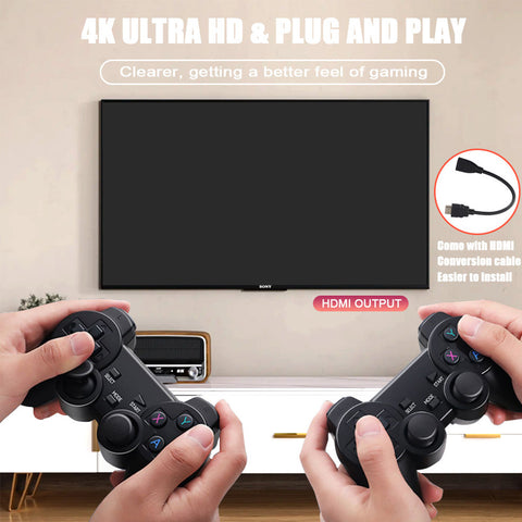 X2 4K HD Arcade Home TV Mini Game Console Retro Game Emulator