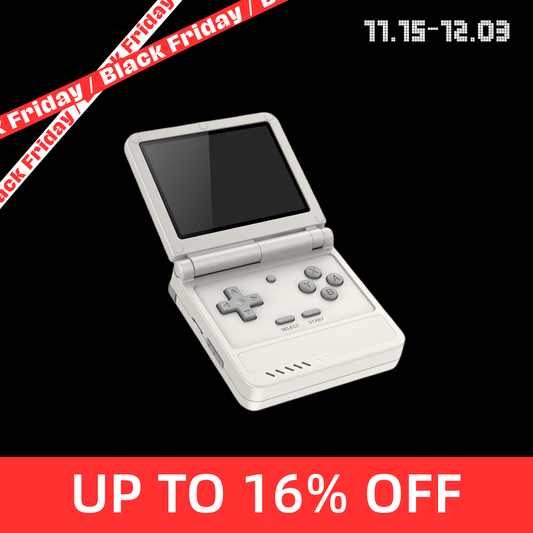 Powkiddy V90S 3.5-Inch Retro Foldable Handheld Game Console