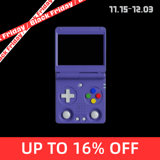 Anbernic RG34XXSP 3.4-Inch Retro Handheld Game Console