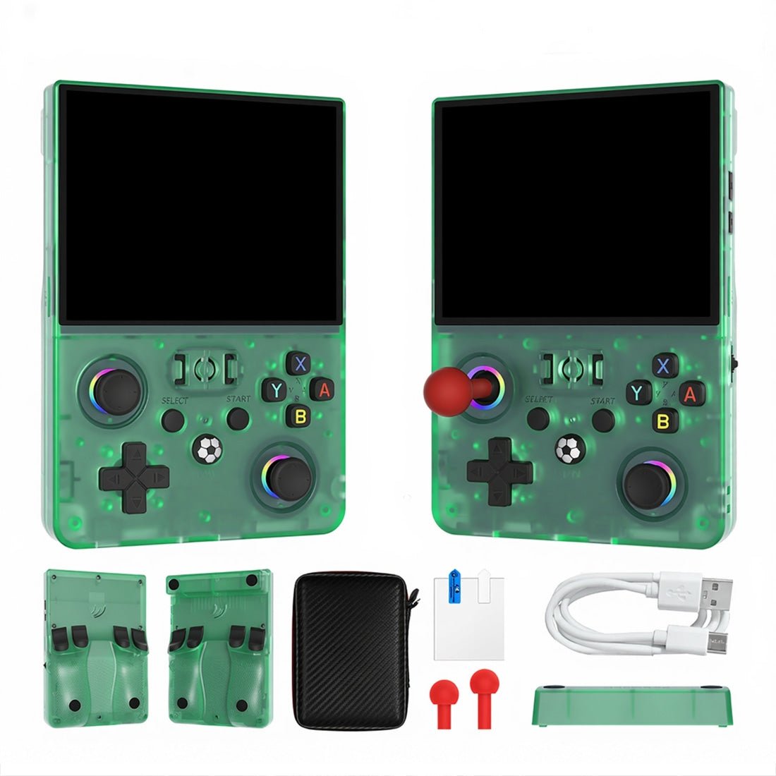 R36MAX2 ArkOS4Clone 4.5-Inch Vertical Open-Source Handheld Game Console