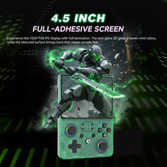 R36MAX2 ArkOS4Clone 4.5-Inch Vertical Open-Source Handheld Game Console