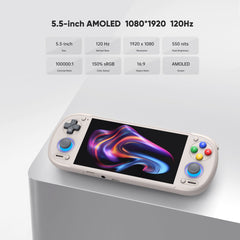 Retroid Pocket 6 5.5-Inch AMOLED Handheld Gaming Console